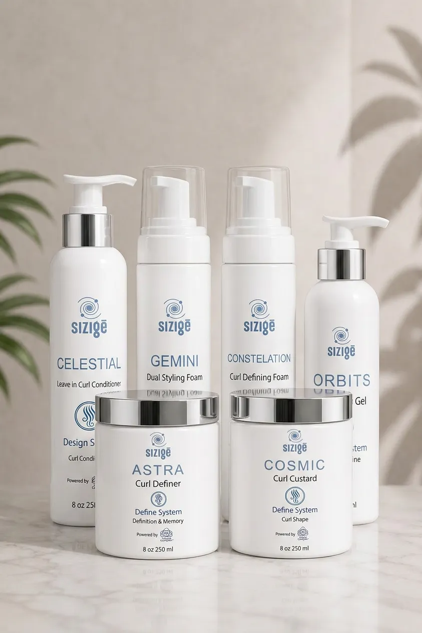 The Sizige Define System lineup — Celestial, Gemini, Constellation, Orbits, Astra and Cosmic