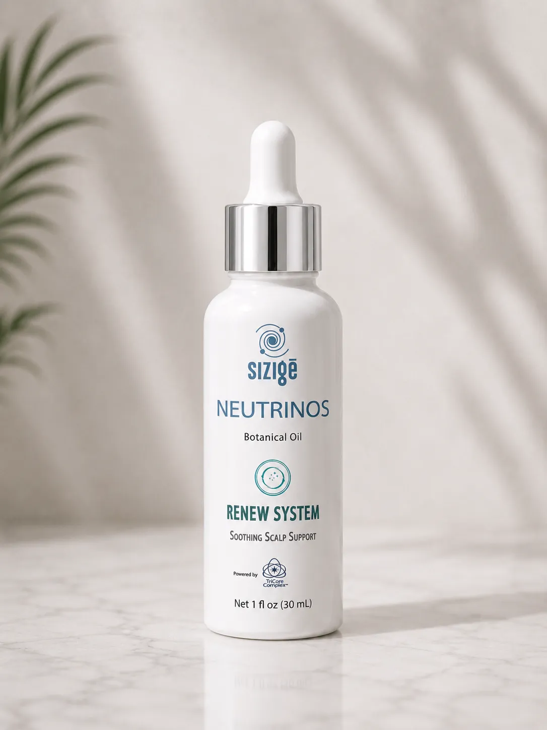 Sizige Neutrinos Botanical Oil dropper bottle