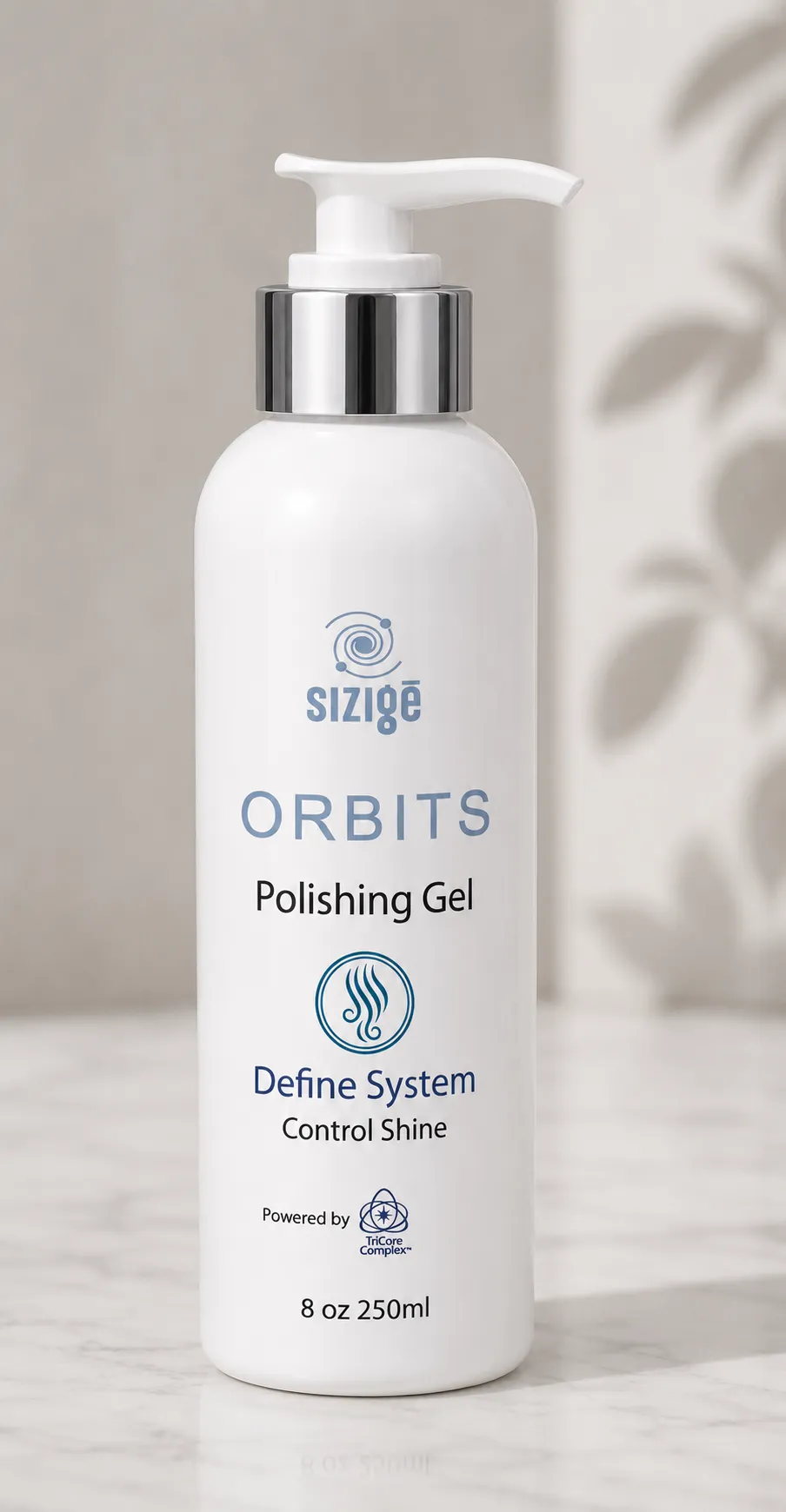 Sizige Orbits Polishing Gel pump bottle