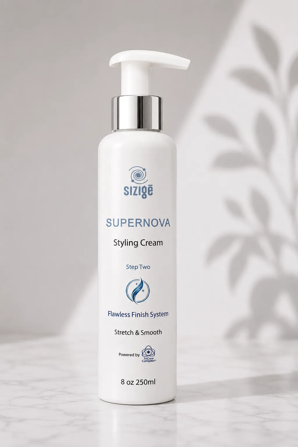 Sizige Supernova Styling Cream pump bottle